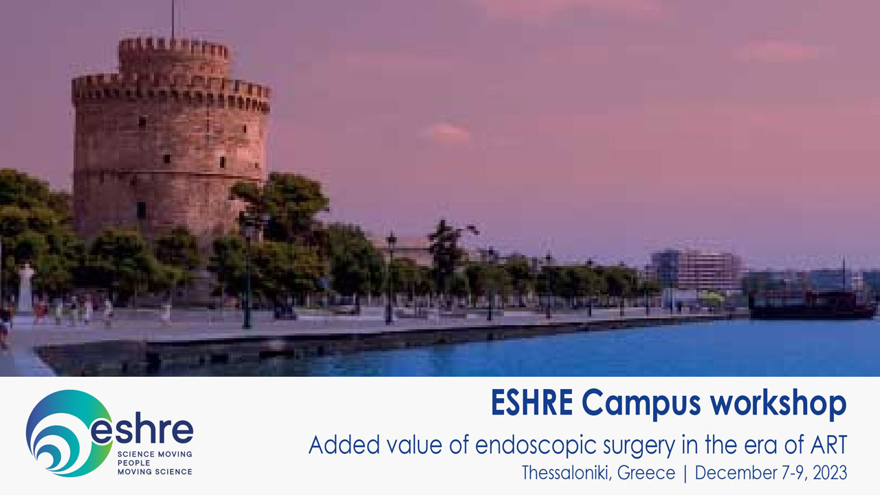 Σεμινάριο Ενδοσκοπικής Χειρουργικής "Added value of endoscopic surgery in the era of ART" Νοσοκομείο "Παπαγεωργίου", Θεσσαλονίκη 7-9 Δεκεμβρίου 2023